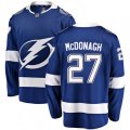 Tampa Bay Lightning #27 Ryan McDonagh Fanatics Branded Royal Blue Home Breakaway NHL Jersey