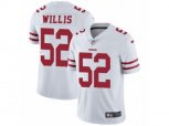 San Francisco 49ers #52 Patrick Willis Vapor Untouchable Limited White NFL Jersey
