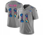 New England Patriots #11 Julian Edelman Multi-Color 2020 NFL Crucial Catch NFL Jersey Greyheather