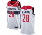 Washington Wizards #28 Ian Mahinmi Swingman White Home NBA Jersey - Association Edition