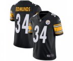 Pittsburgh Steelers #34 Terrell Edmunds Black Team Color Vapor Untouchable Limited Player Football Jersey