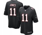 Atlanta Falcons #11 Julio Jones Game Black Alternate Football Jersey