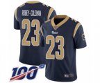 Los Angeles Rams #23 Nickell Robey-Coleman Navy Blue Team Color Vapor Untouchable Limited Player 100th Season Football Jersey