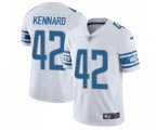 Detroit Lions #42 Devon Kennard White Vapor Untouchable Limited Player Football Jersey