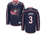 Columbus Blue Jackets #3 Seth Jones Authentic Navy Blue Home NHL Jersey