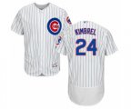 Chicago Cubs Craig Kimbrel White Home Flex Base Authentic Collection Baseball Player Jersey