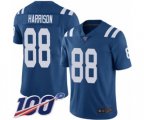 Indianapolis Colts #88 Marvin Harrison Royal Blue Team Color Vapor Untouchable Limited Player 100th Season Football Jersey