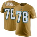 Jacksonville Jaguars #78 Jermey Parnell Gold Rush Pride Name & Number T-Shirt