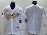 Los Angeles Dodgers Blank White 2022 All Star Stitched Cool Base Nike Jersey