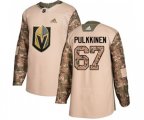 Vegas Golden Knights #67 Teemu Pulkkinen Authentic Camo Veterans Day Practice NHL Jersey