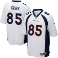 Denver Broncos #85 Virgil Green Game White NFL Jersey