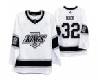Los Angeles Kings #32 Jonathan Quick 2019-20 Heritage White Throwback 90s Hockey Jersey