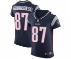 New England Patriots #87 Rob Gronkowski Navy Blue Team Color Vapor Untouchable Elite Player Football Jersey
