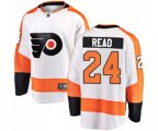 Philadelphia Flyers #24 Matt Read Fanatics Branded White Away Breakaway NHL Jersey