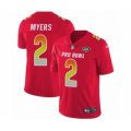 New York Jets #2 Jason Myers Limited Red AFC 2019 Pro Bowl NFL Jersey