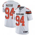 Cleveland Browns #94 Carl Nassib White Vapor Untouchable Limited Player NFL Jersey