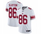 New York Giants #86 Darius Slayton White Vapor Untouchable Limited Player Football Jersey