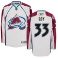 Colorado Avalanche #33 Patrick Roy Authentic White Away NHL Jersey