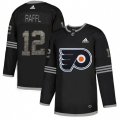 Philadelphia Flyers #12 Michael Raffl Black Authentic Classic Stitched NHL Jersey