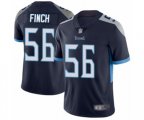 Tennessee Titans #56 Sharif Finch Navy Blue Team Color Vapor Untouchable Limited Player Football Jersey