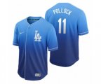 Los Angeles Dodgers A.J. Pollock Royal Fade Nike Jersey