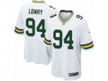 Green Bay Packers #94 Dean Lowry Game White NFL Jersey