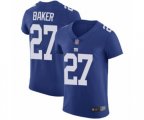 New York Giants #27 Deandre Baker Royal Blue Team Color Vapor Untouchable Limited Player Football Jersey