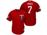 Minnesota Twins #7 Joe Mauer 2017 Spring Training Cool Base Stitched MLB Jersey