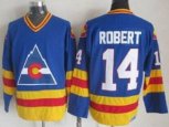 Colorado Avalanche #14 Rene Robert Blue CCM Throwback Stitched Hockey Jersey