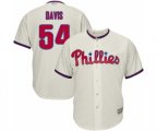 Philadelphia Phillies Austin Davis Replica Cream Alternate Home Cool Base Baseball Player Jersey