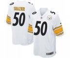 Pittsburgh Steelers #50 Ryan Shazier Game White Football Jersey