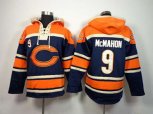 nike nfl jerseys chicago bears #9 mcmahon orange-blue[pullover hooded sweatshirt][mcmahon]