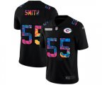 Green Bay Packers #55 Za'Darius Smith Multi-Color Black 2020 NFL Crucial Catch Vapor Untouchable Limited Jersey