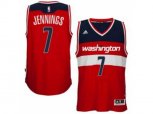 Washington Wizards #7 Brandon Jennings Red Swingman Road Jersey