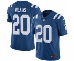 Indianapolis Colts #20 Jordan Wilkins Royal Blue Team Color Vapor Untouchable Limited Player Football Jersey