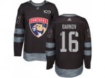 Florida Panthers #16 Aleksander Barkov Black 1917-2017 100th Anniversary Stitched NHL Jersey