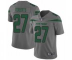New York Jets #27 Darryl Roberts Limited Gray Inverted Legend Football Jersey