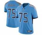 Tennessee Titans #75 Jamil Douglas Light Blue Alternate Vapor Untouchable Limited Player Football Jersey