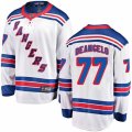 New York Rangers #77 Anthony DeAngelo Fanatics Branded White Away Breakaway NHL Jersey