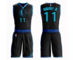 Dallas Mavericks #11 Tim Hardaway Jr. Authentic Black Basketball Suit Jersey - City Edition