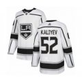 Los Angeles Kings #52 Arthur Kaliyev Authentic White Away Hockey Jersey