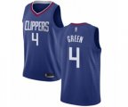 Los Angeles Clippers #4 JaMychal Green Swingman Blue Basketball Jersey - Icon Edition