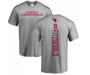 Arizona Cardinals #11 Larry Fitzgerald Ash Backer T-Shirt