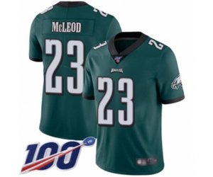 Philadelphia Eagles #23 Rodney McLeod Midnight Green Team Color Vapor Untouchable Limited Player 100th Season Football Jersey