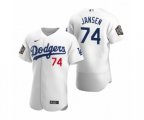 Los Angeles Dodgers Kenley Jansen Nike White 2020 World Series Authentic Jersey