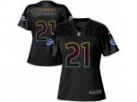 Women Buffalo Bills #21 Jordan Poyer Game Black Fashion NFL Jersey