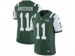 New York Jets #11 Robby Anderson Vapor Untouchable Limited Green Team Color NFL Jersey