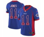 Buffalo Bills #11 Zay Jones Limited Royal Blue Rush Drift Fashion NFL Jersey