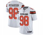 Cleveland Browns #98 Sheldon Richardson White Vapor Untouchable Limited Player Football Jersey