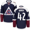 Colorado Avalanche #42 Sergei Boikov Premier Blue Third NHL Jersey